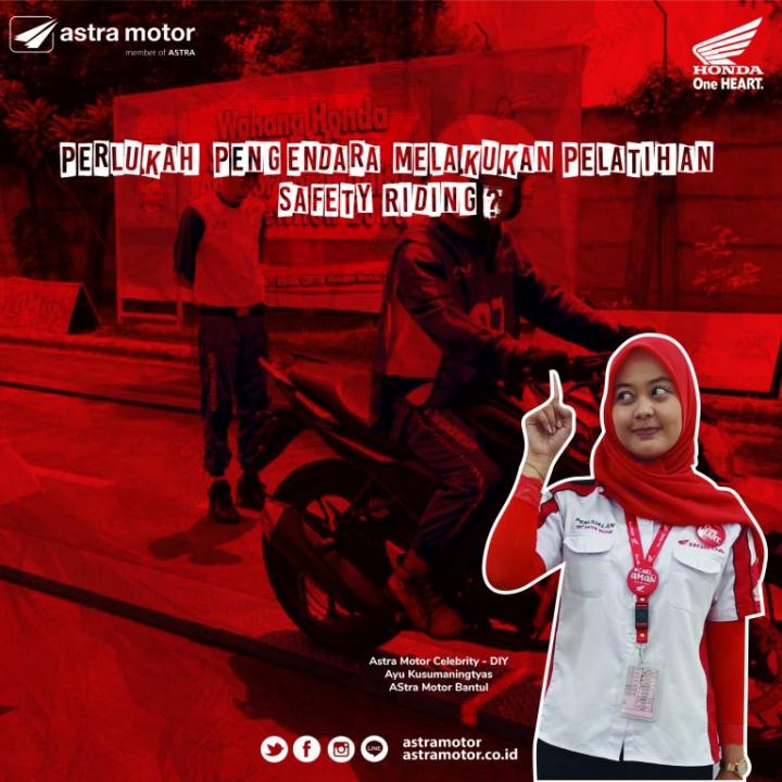 Apakah Perlu Pengendara Melakukan Pelatihan Safety Riding?